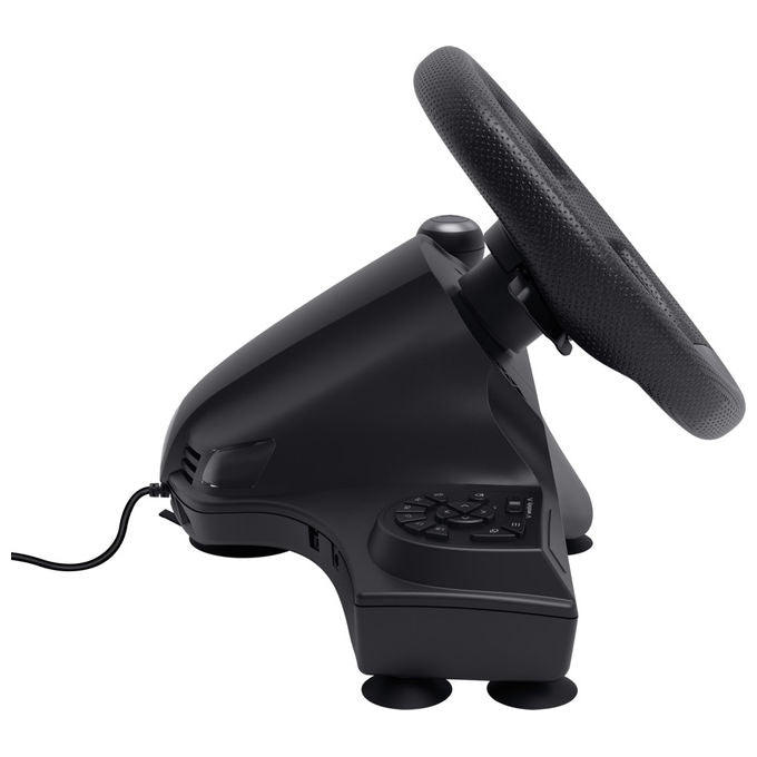 Trust GXT 289 Movi Sterzo e Pedali Nero USB Multipiattaforma per PS4 Xbox Switch