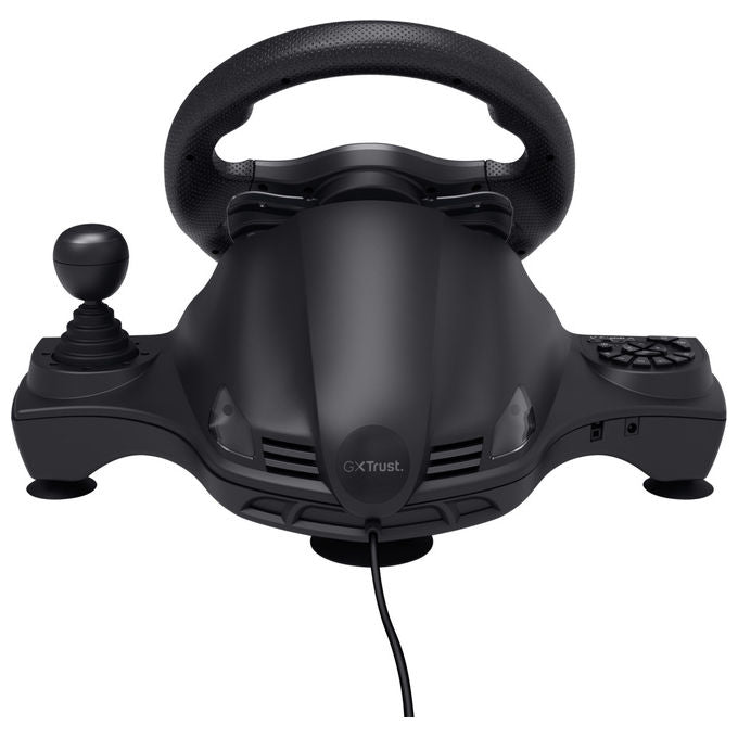 Trust GXT 289 Movi Sterzo e Pedali Nero USB Multipiattaforma per PS4 Xbox Switch