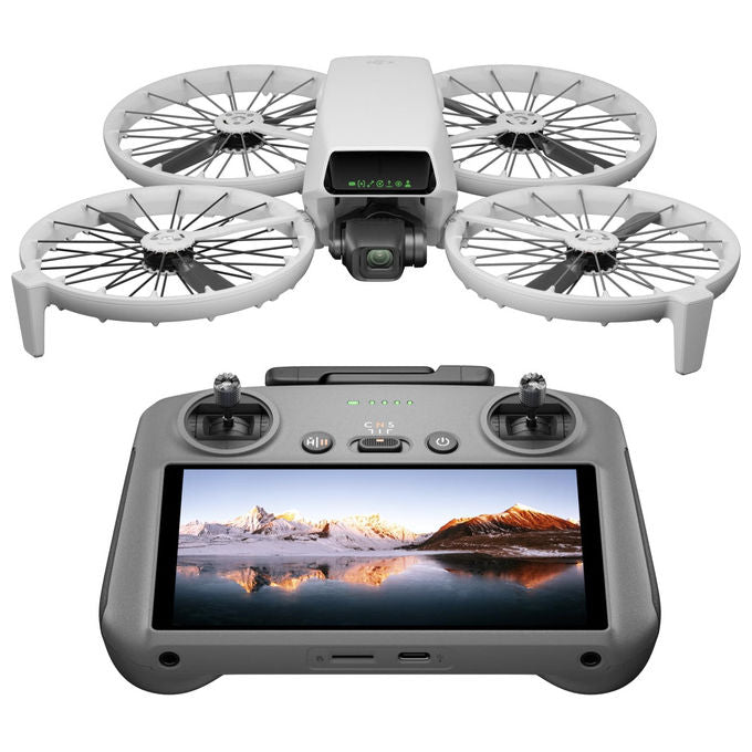 DJI CP.FP.00000180.04 Flip Drone Quadrirotore 4K 48 MP 31 min Autonomia 249 g GPS Wi-Fi colore Bianco Nero