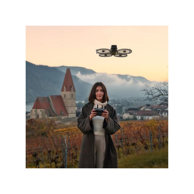 DJI CP.FP.00000180.04 Flip Drone Quadrirotore 4K 48 MP 31 min Autonomia 249 g GPS Wi-Fi colore Bianco Nero
