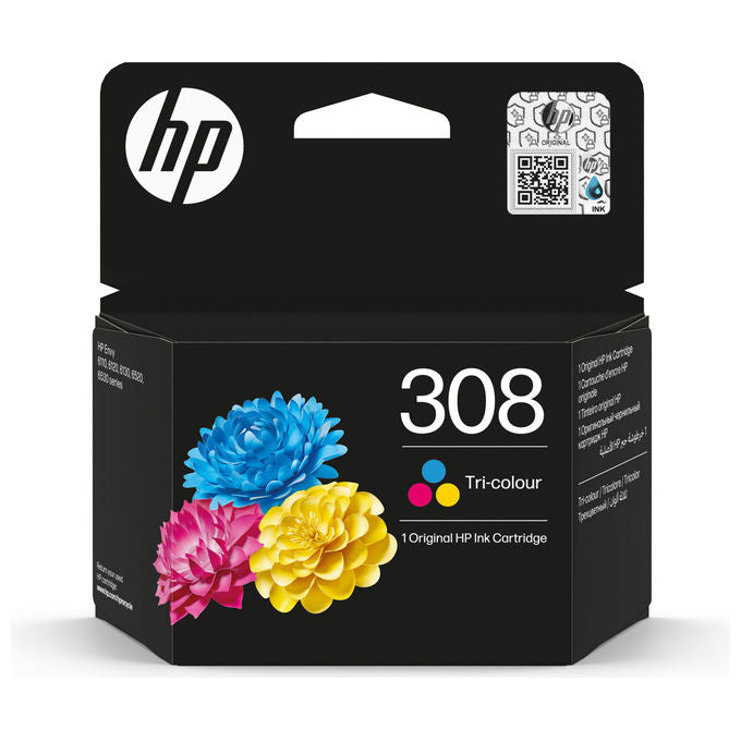 HP Cartuccia Inchiostro Originale 308 Tricromia