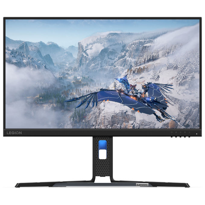 Lenovo 67CCGAC4IT Legion R24e Monitor Gaming 23.8'' Full HD IPS 180Hz 0.5ms AMD FreeSync colore Nero
