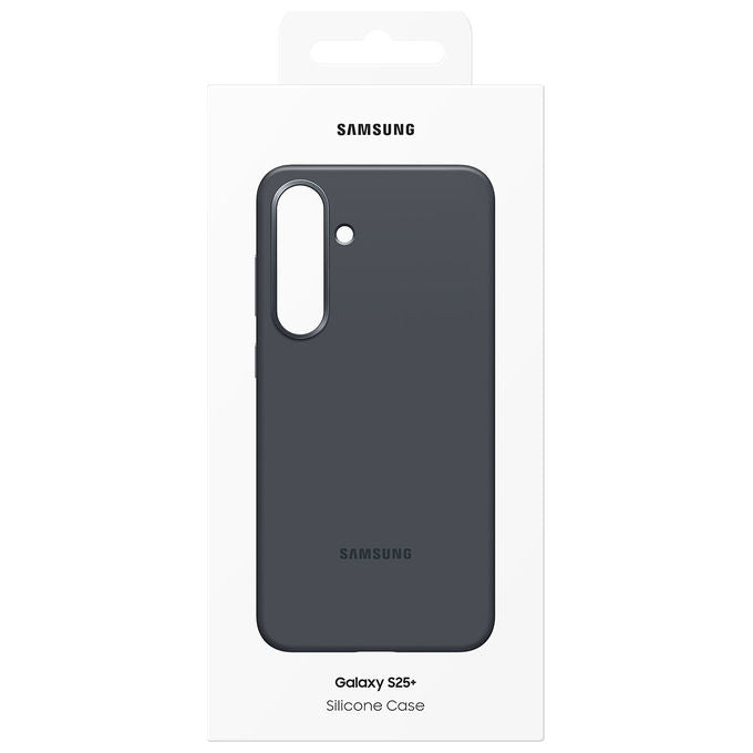 Samsung EF-PS936 Galaxy S25+ Cover in Silicone Eco-friendly Protezione Urti Cadute e Graffi colore Nero