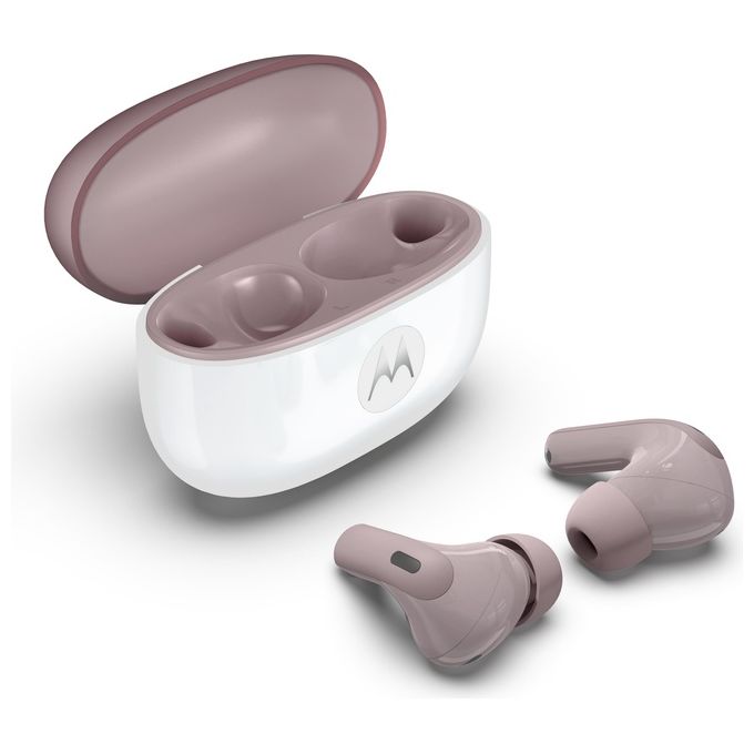 Motorola PG38C08178 Moto Buds 2 Auricolare Wireless In-ear Bluetooth 6.0 Cancellazione Attiva del Rumore fino a 55dB 11 Ore di Autonomia Colore Viola