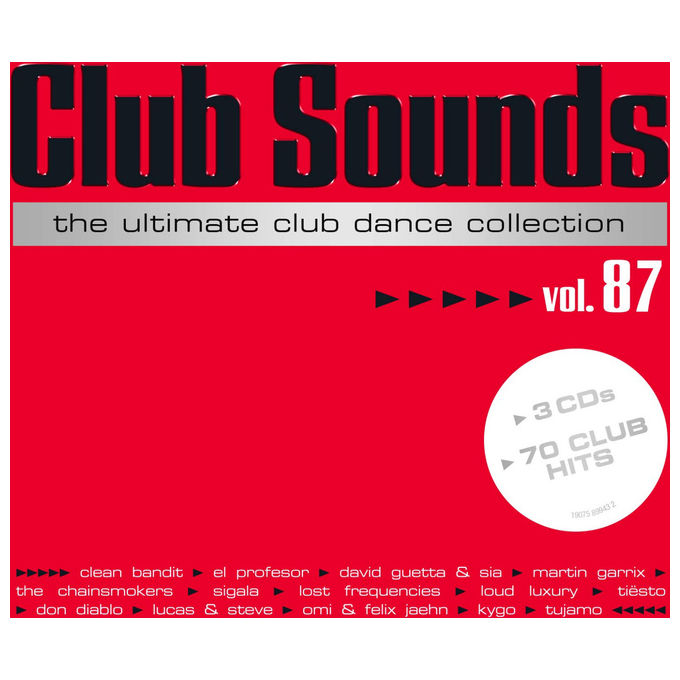 CD Club Sounds Volume 87 Per Gli Amanti Della Musica Da Ballo Elettronica