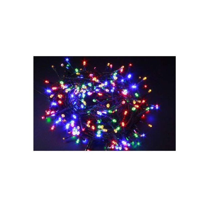 Giocoplast Natale, Filo di Luci 360 LED Multicolor, 14,4m Cavo Scuro, GCP13919008