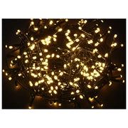 Giocoplast, Luci LED Bianco Caldo, 200 LED, Per Interno-Esterno, IP44