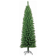 Amicasa, Albero di Natale Falcade, 120 cm, Verde, in PVC, Decorazione Natalizia