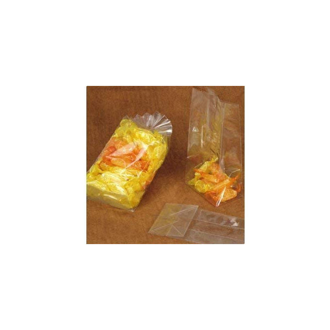 Piennepi, Bustine in Cellofan, 12x17,5 cm, Trasparenti, per Alimenti, 100 Pezzi
