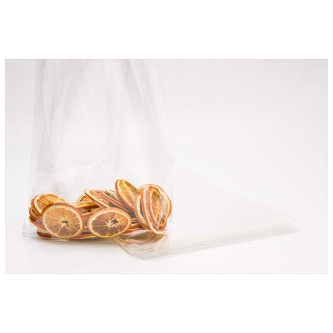 Piennepi, Bustine in Cellofan, 12x17,5 cm, Trasparenti, per Alimenti, 100 Pezzi
