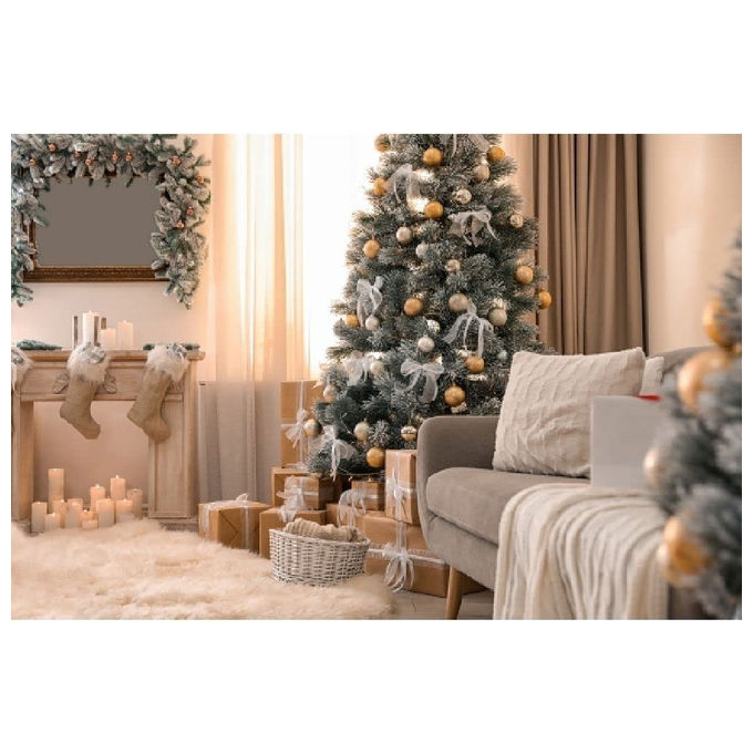 Galileo Casa, Set 16 Palle di Natale Rosse, 3 cm, Decorazioni Natalizie
