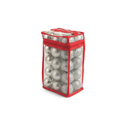 Galileo Casa, Palle di Natale Argento 6 cm, Set 30 pz, Infrangibili