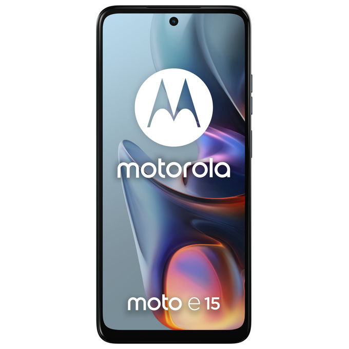 Motorola moto e15 Smartphone 6.67'' 2GB 64GB Blu Android 14 Go 4G Batteria 5200mAh