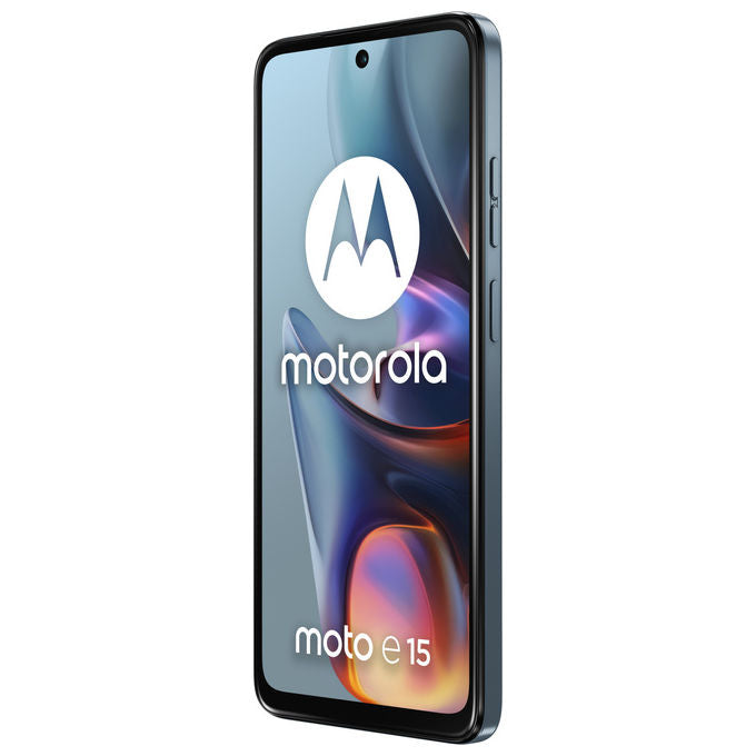 Motorola moto e15 Smartphone 6.67'' 2GB 64GB Blu Android 14 Go 4G Batteria 5200mAh