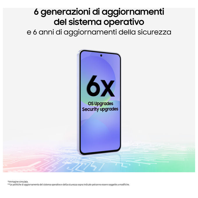 Samsung Galaxy A36 5G Smartphone 6.7'' 50MP Bianco (SM-A366)