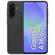 Samsung SM-A366B Galaxy A36 5G Smartphone 6.7'' 8GB RAM 256GB Snapdragon 6 Gen 3 Super AMOLED 120Hz 50MP IP67 colore Nero