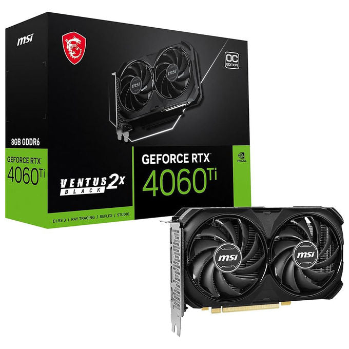 MSI RTX 5060 Ti VENTUS 2X 8GB GDDR7 Scheda Grafica Blackwell Gaming PC