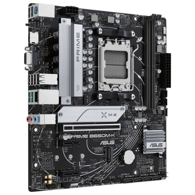 ASUS PRIME B650M-K Scheda Madre Socket AM5 micro ATX AMD B650 per Ryzen 7000