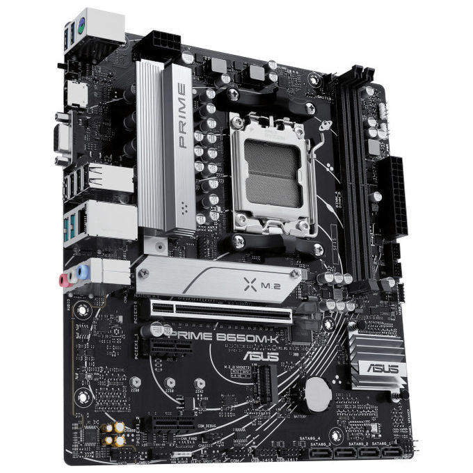 ASUS PRIME B650M-K Scheda Madre Socket AM5 micro ATX AMD B650 per Ryzen 7000