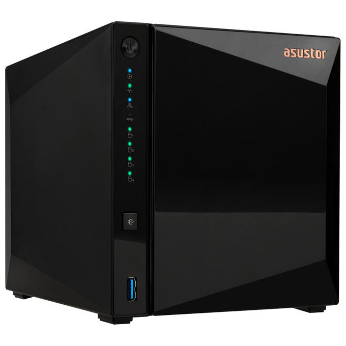 Asustor DRIVESTOR 4 Pro Gen2 AS3304T V2 NAS 4 bay 2.5GbE 2GB RAM per casa e ufficio