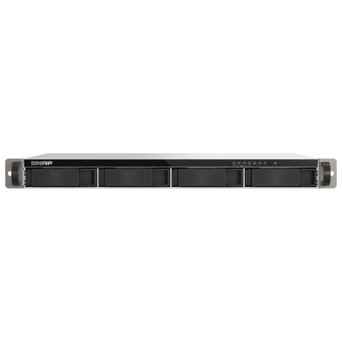QNAP TS-433eU NAS Rack 1U 4 bay Cortex-A55 4GB RAM per PMI Archiviazione di rete
