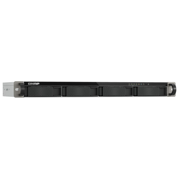 QNAP TS-433eU NAS Rack 1U 4 bay Cortex-A55 4GB RAM per PMI Archiviazione di rete