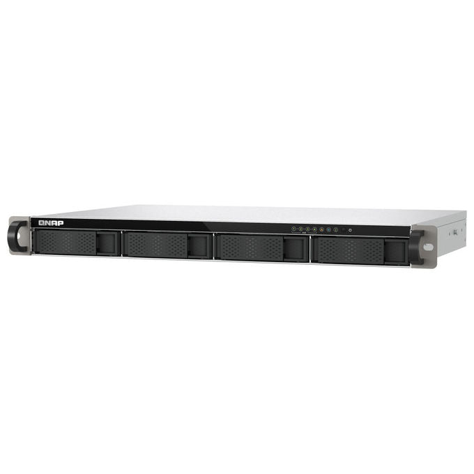 QNAP TS-433eU NAS Rack 1U 4 bay Cortex-A55 4GB RAM per PMI Archiviazione di rete