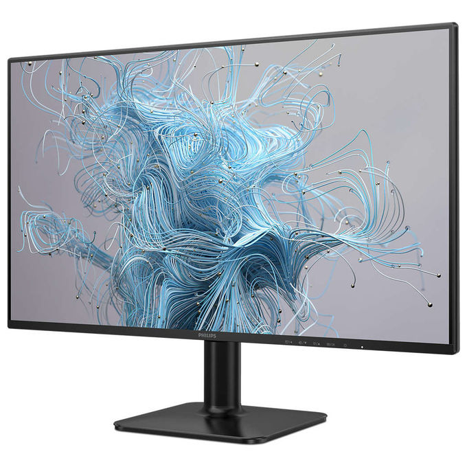 Philips 24E2N1110 Monitor PC 23.8'' IPS Full HD 1920x1080 120Hz 4ms LowBlue Flicker-free HDMI VGA VESA colore Nero