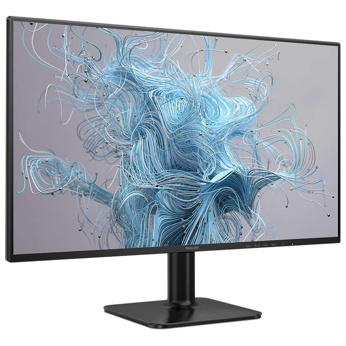 Philips 24E2N1110 Monitor PC 23.8'' IPS Full HD 1920x1080 120Hz 4ms LowBlue Flicker-free HDMI VGA VESA colore Nero