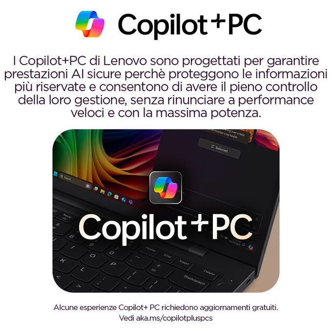 Lenovo 21Q60023IX ThinkPad X9-15 Notebook 15.3 pollici Intel Core Ultra 7 32GB RAM 1TB SSD Grigio