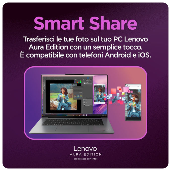 Lenovo 21Q60023IX ThinkPad X9-15 Notebook 15.3 pollici Intel Core Ultra 7 32GB RAM 1TB SSD Grigio
