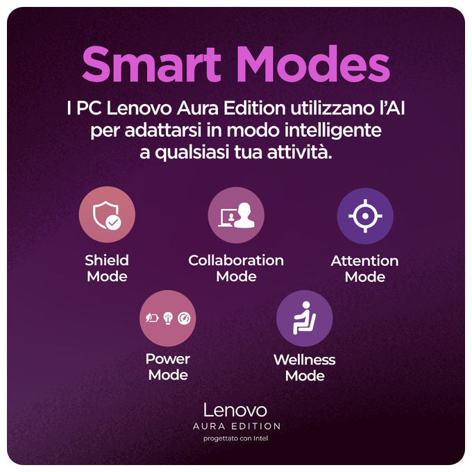 Lenovo 21Q60023IX ThinkPad X9-15 Notebook 15.3 pollici Intel Core Ultra 7 32GB RAM 1TB SSD Grigio