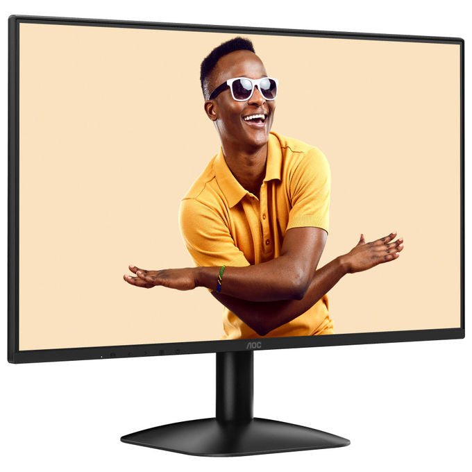 AOC 24B31H Monitor PC 23.8'' Full HD 1920x1080 IPS 120Hz Adaptive Sync Flicker Free Low Blue Light colore Nero