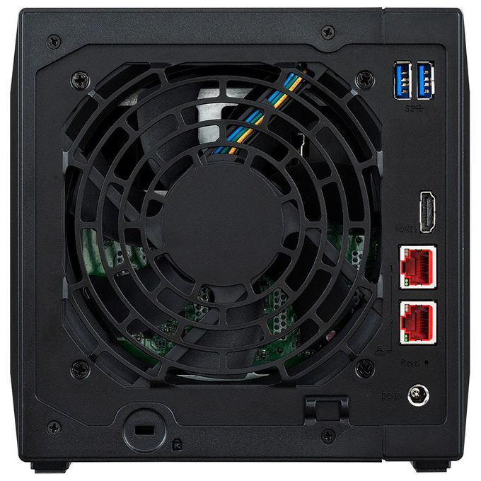 Asustor NAS 4-bay Nimbustor 4 Gen2 Intel Celeron 4GB RAM Nero - Archiviazione di rete