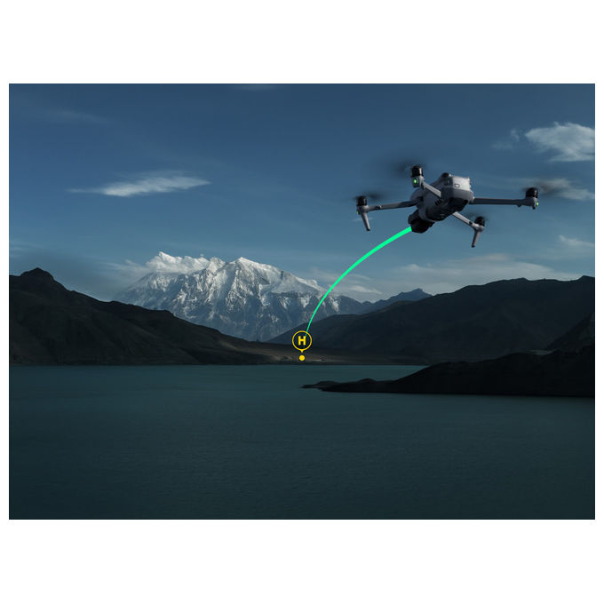 DJI Air 3S Drone Quadricottero Grigio 50MP 4K Fly More Combo 41min Volo 32km