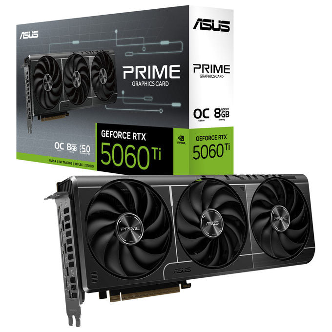 ASUS Prime RTX5060TI-O8G Scheda Grafica GeForce RTX 5060 Ti 8GB GDDR7 OC