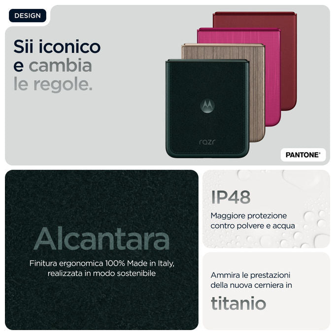 Motorola Razr 60 Ultra Smartphone PANTONE Scarab