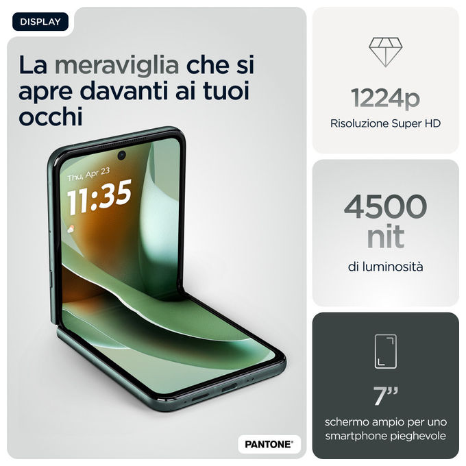Motorola Razr 60 Ultra Smartphone PANTONE Scarab