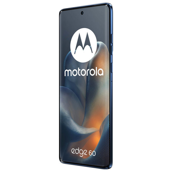 Motorola PB7H0002SE Edge 60 Smartphone 5G 8 GB 256 GB Display 6.67'' pOLED 120Hz Tripla Fotocamera 50 MP Batteria 5200 mAh Android 15 colore Gibraltar Sea
