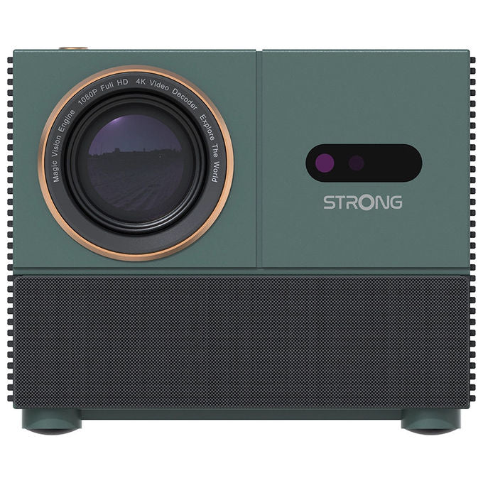 Strong MIRA1 Videoproiettore Smart Google TV 1080p LCD 300 ANSI lumen Wi-Fi Bluetooth Auto Focus colore Verde
