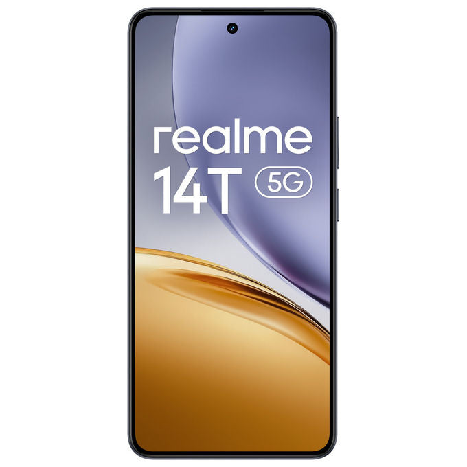 Realme 14T Smartphone 5G 6.67'' 8 GB 256 GB AMOLED 120 Hz Dimensity 6300 Batteria 6000 mAh 45 W IP68 Android 15 colore Nero