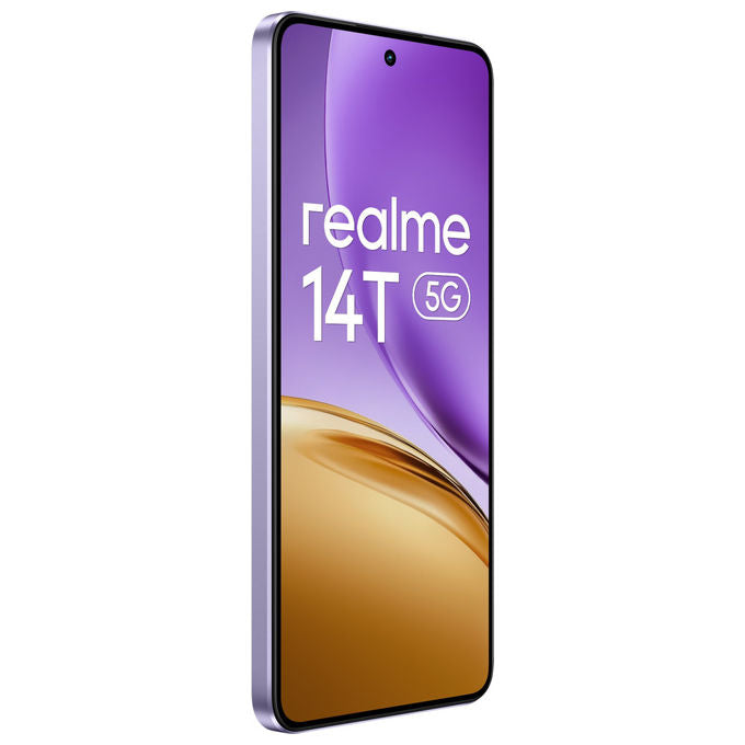 Realme 14T Smartphone 5G 6.67'' 256GB Viola Android 15 Batteria 6000mAh