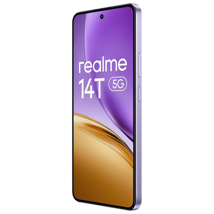 Realme 14T Smartphone 5G 6.67'' 256GB Viola Android 15 Batteria 6000mAh