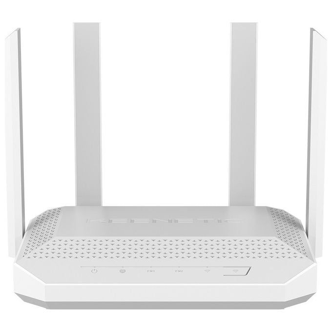 Keenetic Hero Router Wi-Fi 6 AX3000 Dual-band Mesh 4 porte Gigabit Bianco