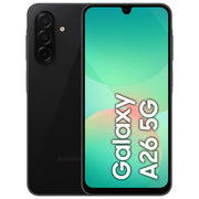Samsung SM-A266BZKBEUE Galaxy A26 5G Smartphone 6.7'' 6GB RAM 128GB Tripla Fotocamera 50MP 5000 mAh Android 15 IP67 colore Nero