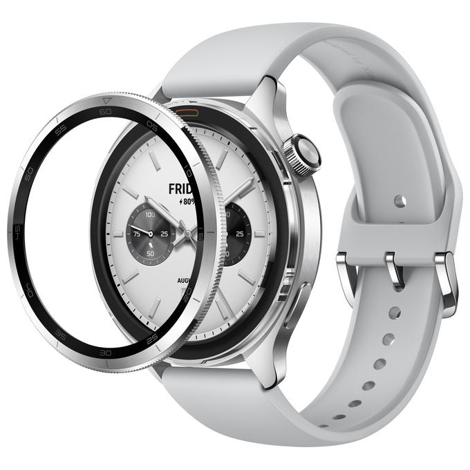 Xiaomi BHR9197GL Watch S4 Smartwatch AMOLED 1.43'' GPS Cardiofrequenzimetro Bluetooth 5.3 5 ATM 15 giorni autonomia colore Argento