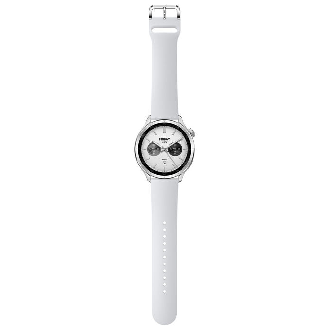 Xiaomi BHR9197GL Watch S4 Smartwatch AMOLED 1.43'' GPS Cardiofrequenzimetro Bluetooth 5.3 5 ATM 15 giorni autonomia colore Argento