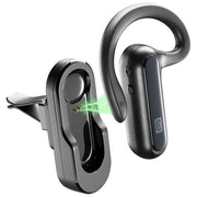 Cellularline Car Flat Auricolare Bluetooth Mono per Auto Nero Universale Leggero
