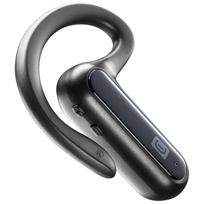 Cellularline Car Flat Auricolare Bluetooth Mono per Auto Nero Universale Leggero
