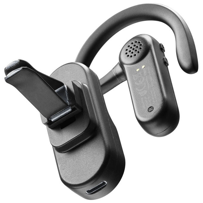 Cellularline Car Flat Auricolare Bluetooth Mono per Auto Nero Universale Leggero